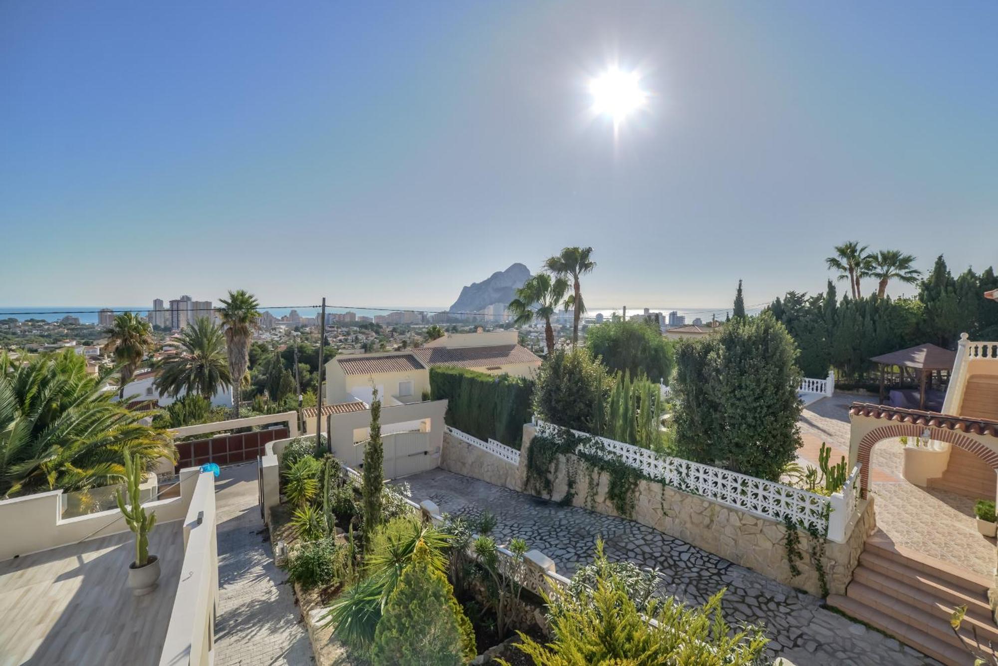 Villa Royale Private Pool Top Of The Hill Superb Views Calpe Exteriör bild